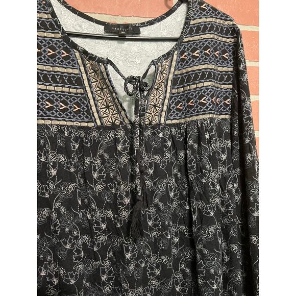 Sanctuary Long Sleeve Floral Top – Size XL - Picture 2 of 6
